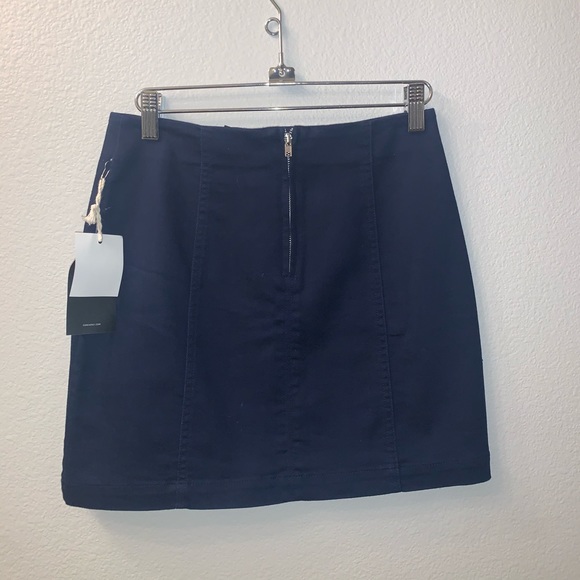 Navy Blue Skirt - Picture 2 of 4